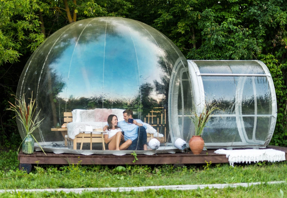 inflatable bubble dome tent