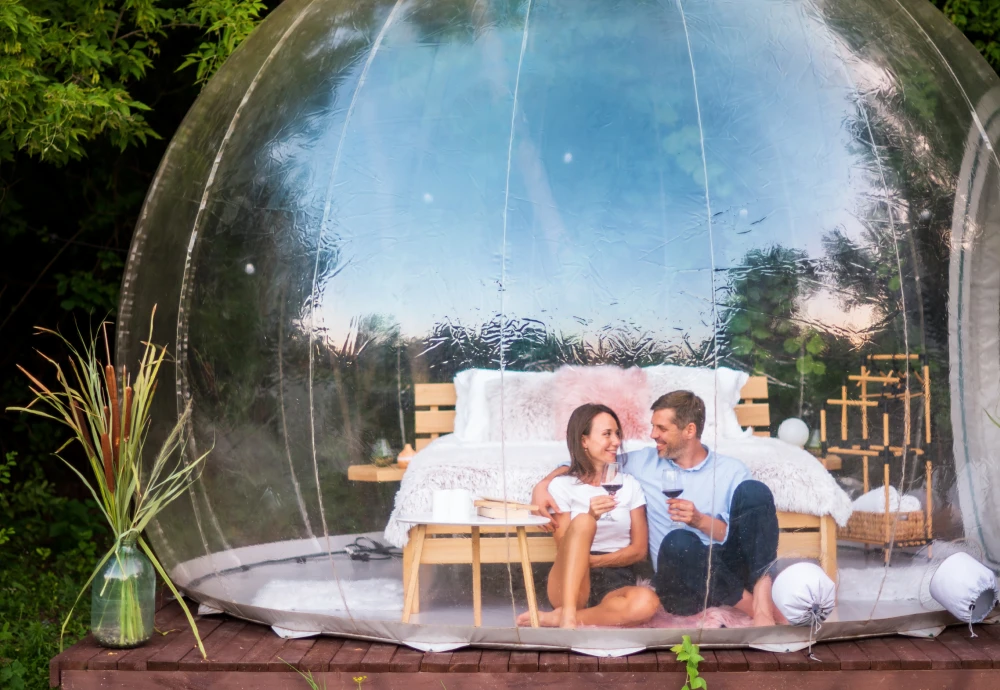 inflatable bubble dome tent